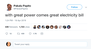 High Quality with great power comes great electricity bill Blank Meme Template