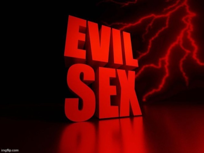 evil sex | image tagged in evil sex | made w/ Imgflip meme maker