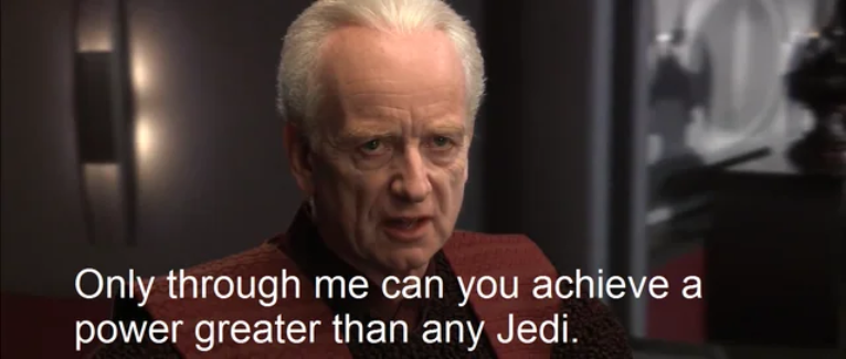 chancellor palpatine Blank Meme Template
