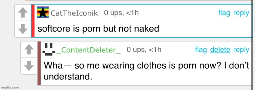 Does anyone have the link to the original image these comments are on? | image tagged in cat and context | made w/ Imgflip meme maker