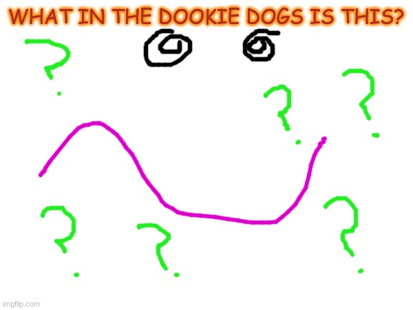 This will be my new catchphrase | WHAT IN THE DOOKIE DOGS IS THIS? | image tagged in memes,catch,phrase,msmg,random | made w/ Imgflip meme maker