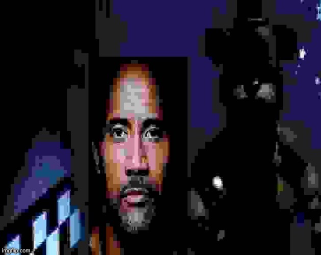 he's right behind me isn't he | made w/ Imgflip meme maker