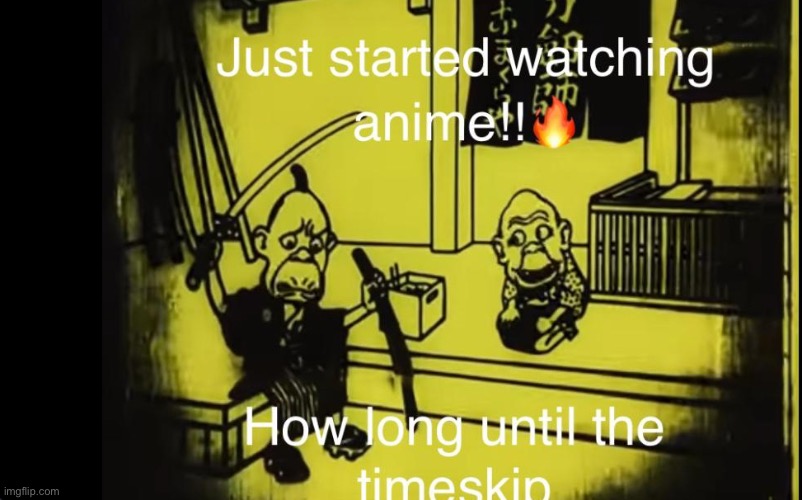 When is it? | image tagged in anime | made w/ Imgflip meme maker