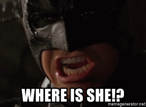 Batman searches frustrated Blank Meme Template