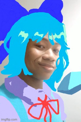 hi chat this is what i do whenever im bored | image tagged in cirno | made w/ Imgflip meme maker