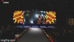 CHero entrance | image tagged in gifs | made w/ Imgflip video-to-gif maker