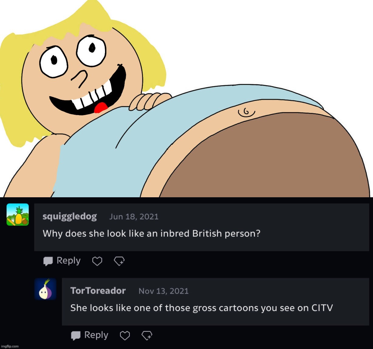 Mildésmallington inbred | made w/ Imgflip meme maker