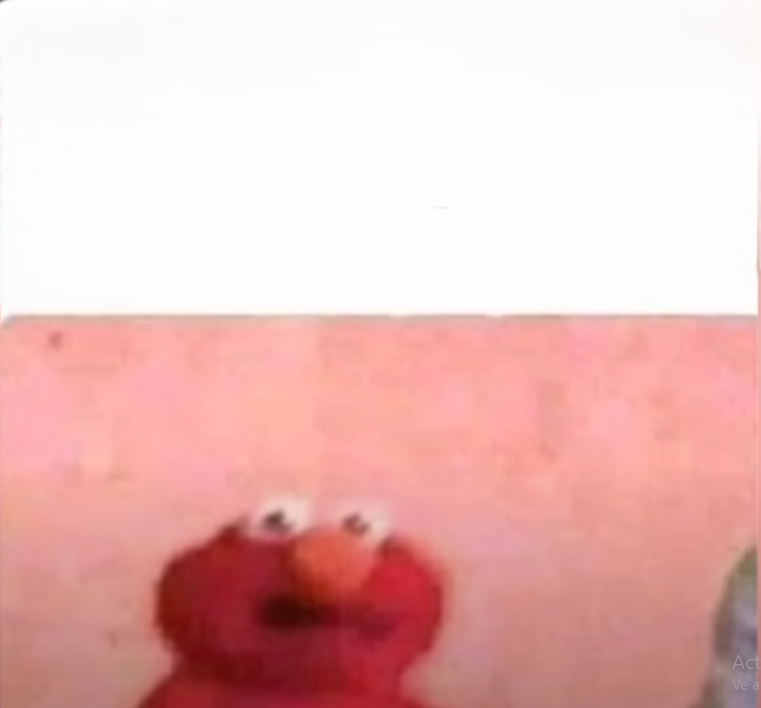 Elmo Surpised Blank Meme Template
