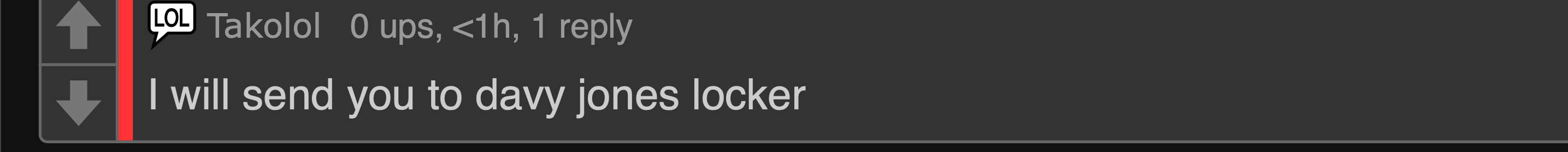 I will send you to davy jones locker Blank Meme Template