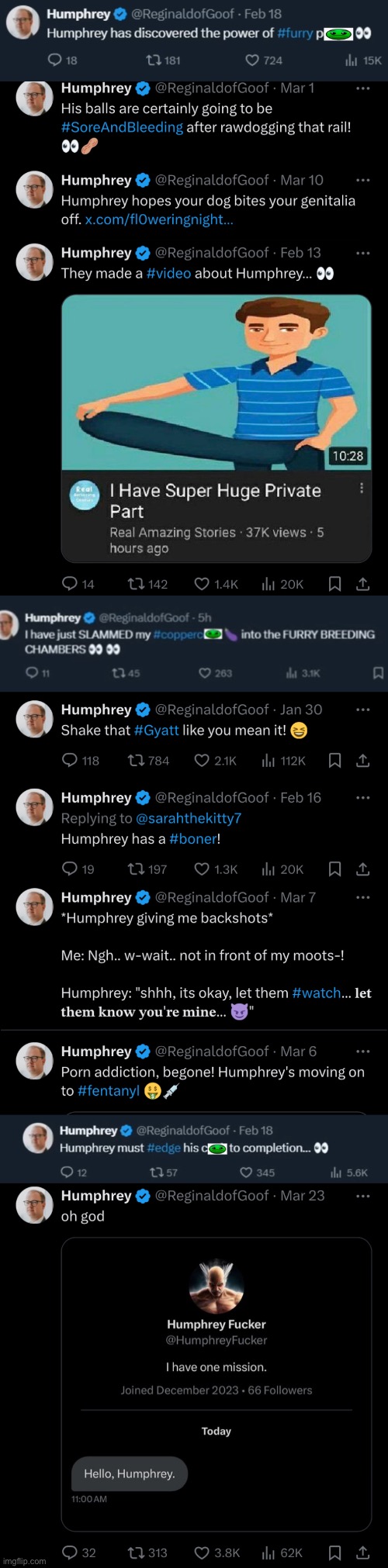 i love humphrey | made w/ Imgflip meme maker