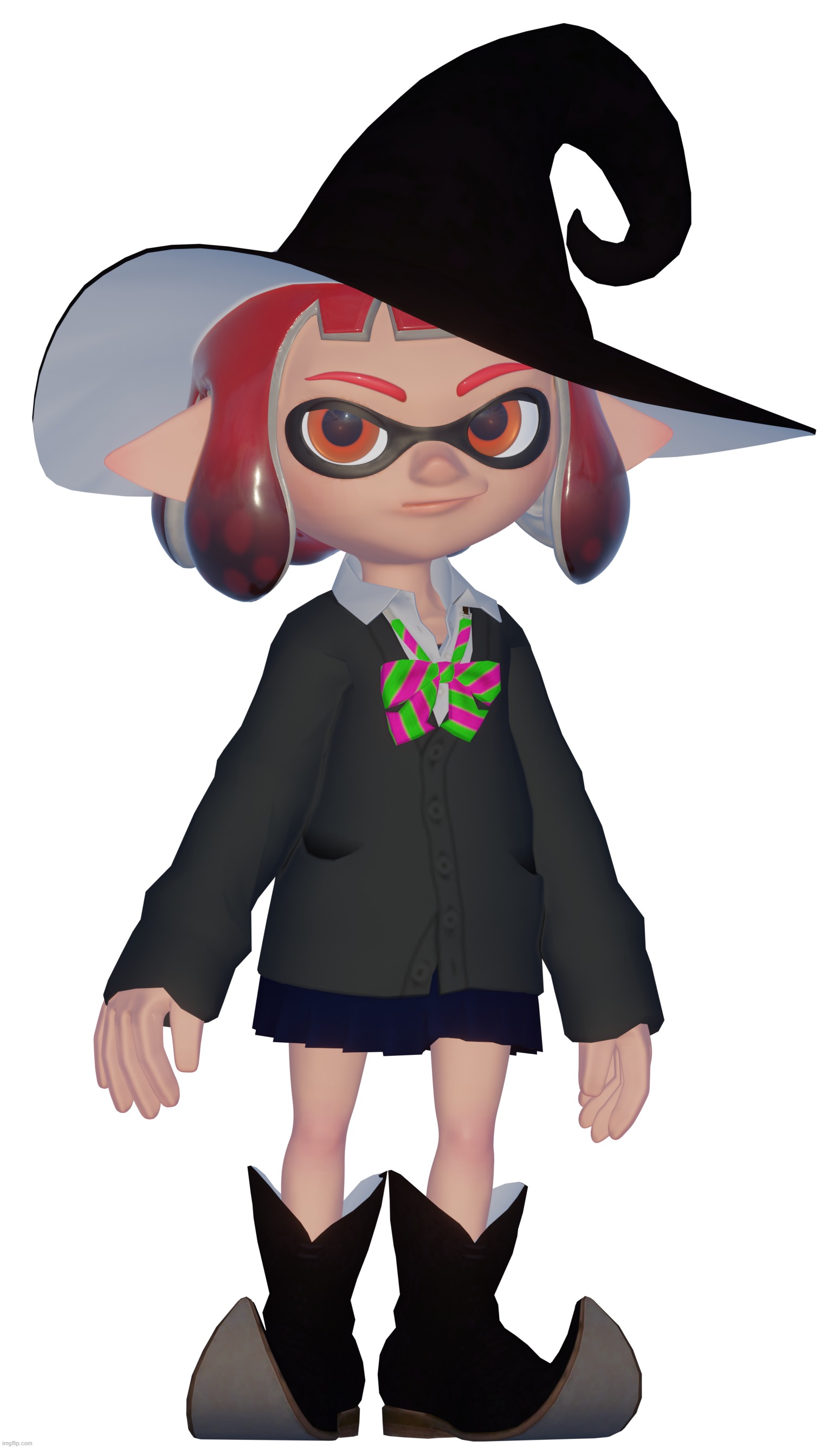 "I used my magic!" Himiko joins the Squid's Peak Academy! (Update on the Splatoonronpa project) | made w/ Imgflip meme maker