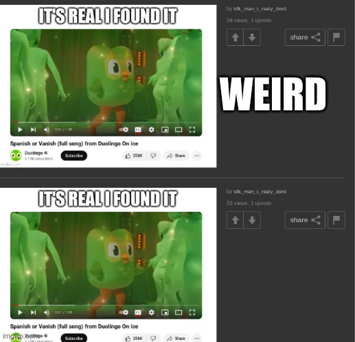 WEIRD | made w/ Imgflip meme maker