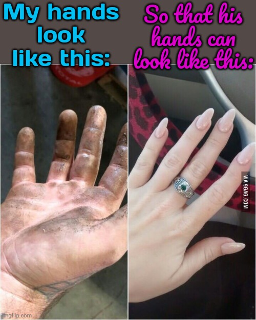 Your happiness is also mine. | My hands look like this:; So that his
hands can look like this: | image tagged in my hands look like this so hers can look like this,love you,beauty,worthy,femboy | made w/ Imgflip meme maker