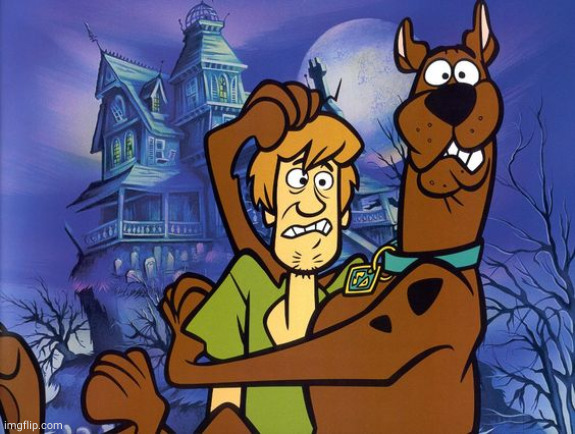 Scooby - Shaggy scared | image tagged in scooby - shaggy scared | made w/ Imgflip meme maker