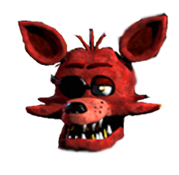 Transparent Foxy Head Blank Meme Template