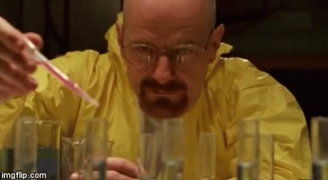 Breaking Bad Test Tubes Blank Meme Template