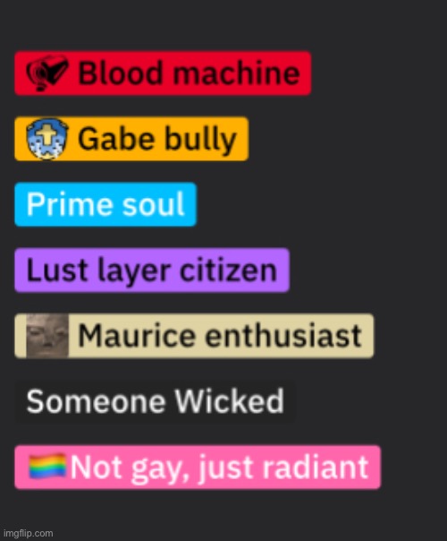 guys i’m on r/ultrakill now (ew stinky) and what flair should i use for my username | made w/ Imgflip meme maker