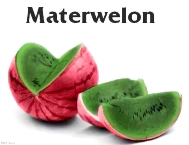 Materwelon! | image tagged in materwelon | made w/ Imgflip meme maker
