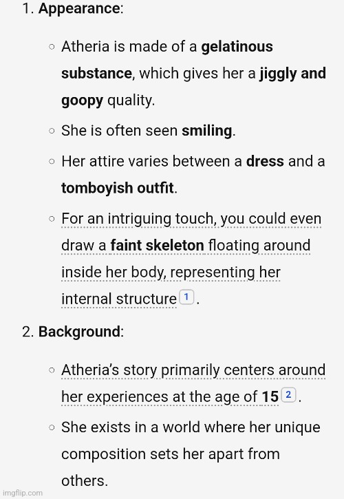 Shoutout to when I asked "Atheria from imgflip" to an ai and it perfectly described her | made w/ Imgflip meme maker