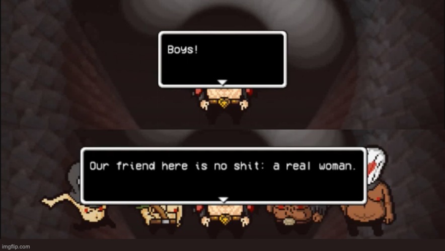I Like the Energy of This | image tagged in lisa the painful,lisa,women,me and the boys,boys | made w/ Imgflip meme maker