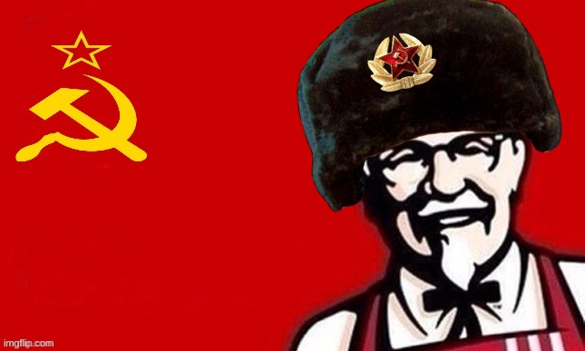 Soviet kfc | image tagged in soviet kfc | made w/ Imgflip meme maker