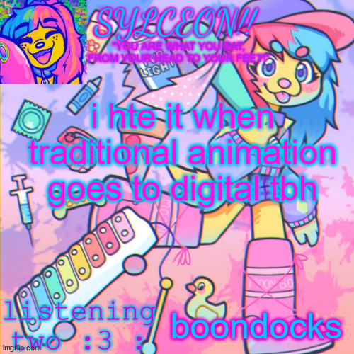 THIS IS SYLCEON SPEAKJIN AND UR LISTENIN 2 4LUNG!! | i hte it when traditional animation goes to digital tbh; boondocks | image tagged in this is sylceon speakjin and ur listenin 2 4lung | made w/ Imgflip meme maker