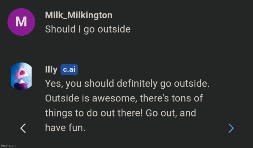 You heard it from her, gentlemen | made w/ Imgflip meme maker