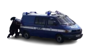 Volkswagen T4 Policja Blank Meme Template