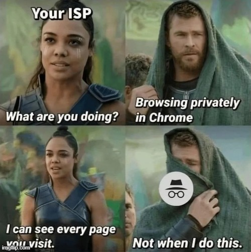 Incognito mode | image tagged in memes,funny,relatable,google chrome | made w/ Imgflip meme maker