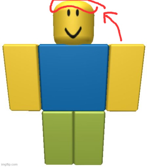 ROBLOX Noob | image tagged in roblox noob | made w/ Imgflip meme maker