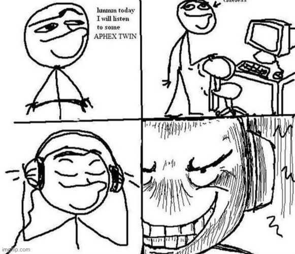 flim is my fave aphex twin song | made w/ Imgflip meme maker