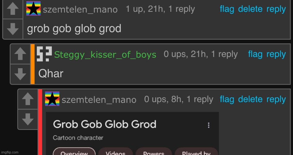 when the gibberish means something | made w/ Imgflip meme maker