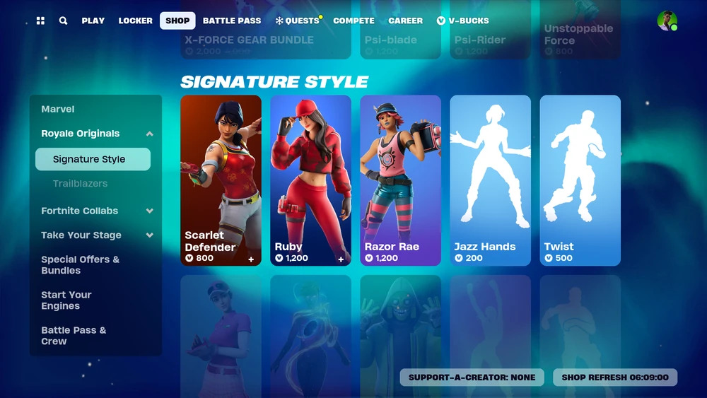 High Quality Fortnite item shop Blank Meme Template