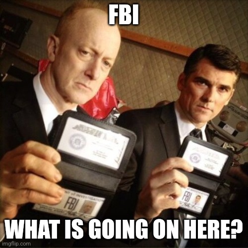 FBI | FBI WHAT IS GOING ON HERE? | image tagged in fbi | made w/ Imgflip meme maker