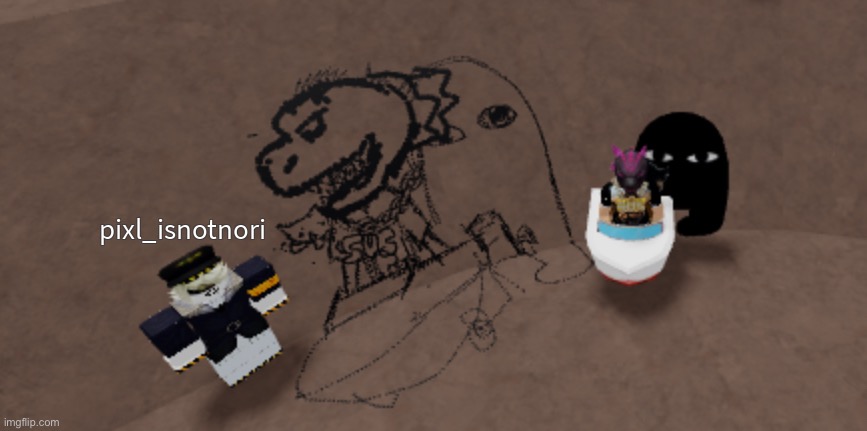 Artist by pixl_isnotnori (Roblox avatar reveal btw) | made w/ Imgflip meme maker
