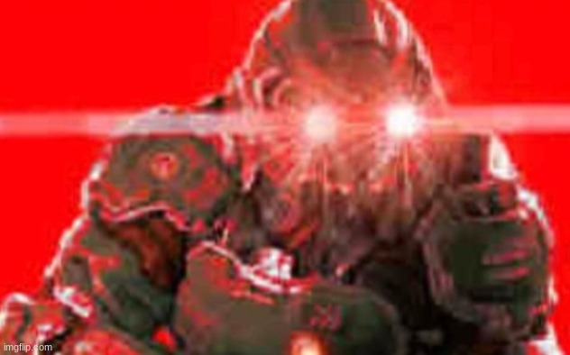 Doom guy excitement | image tagged in doom guy excitement | made w/ Imgflip meme maker