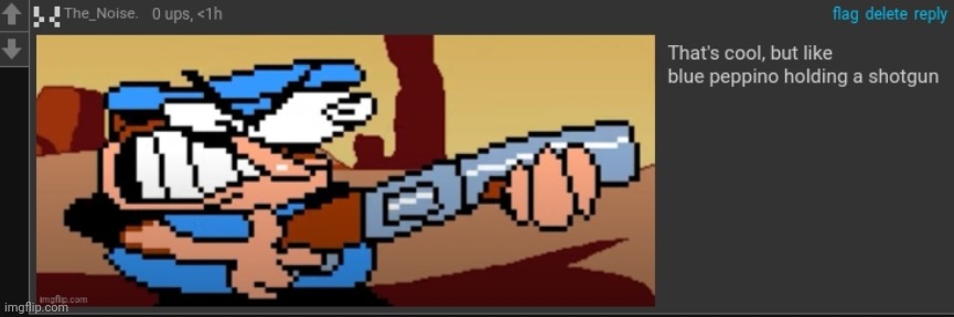 new temp | image tagged in peppi no spha ghet | made w/ Imgflip meme maker