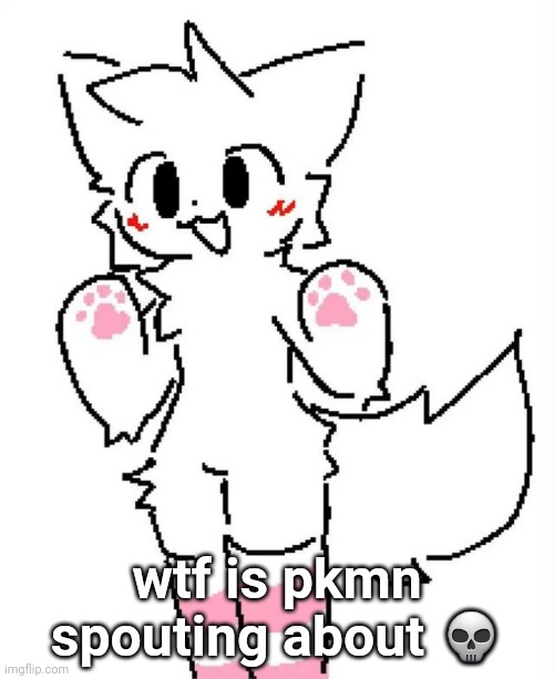 Boykisser | wtf is pkmn spouting about 💀 | image tagged in boykisser | made w/ Imgflip meme maker