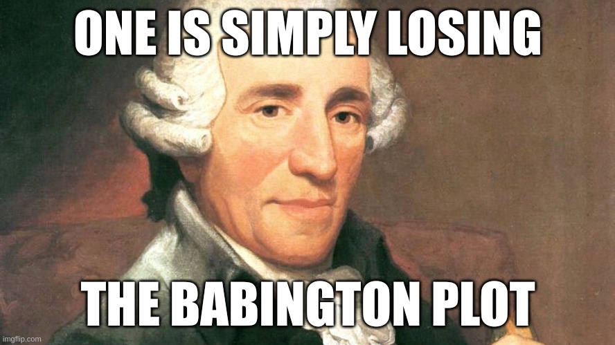 Riddle Me This Gentlemen | ONE IS SIMPLY LOSING; THE BABINGTON PLOT | image tagged in history | made w/ Imgflip meme maker