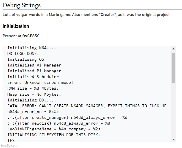 your officially licensed mario game has: fucking swear | made w/ Imgflip meme maker