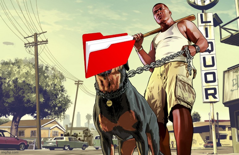 Own the markets | image tagged in gta 5 franklin and his dog chop,forex,markets,news trading | made w/ Imgflip meme maker
