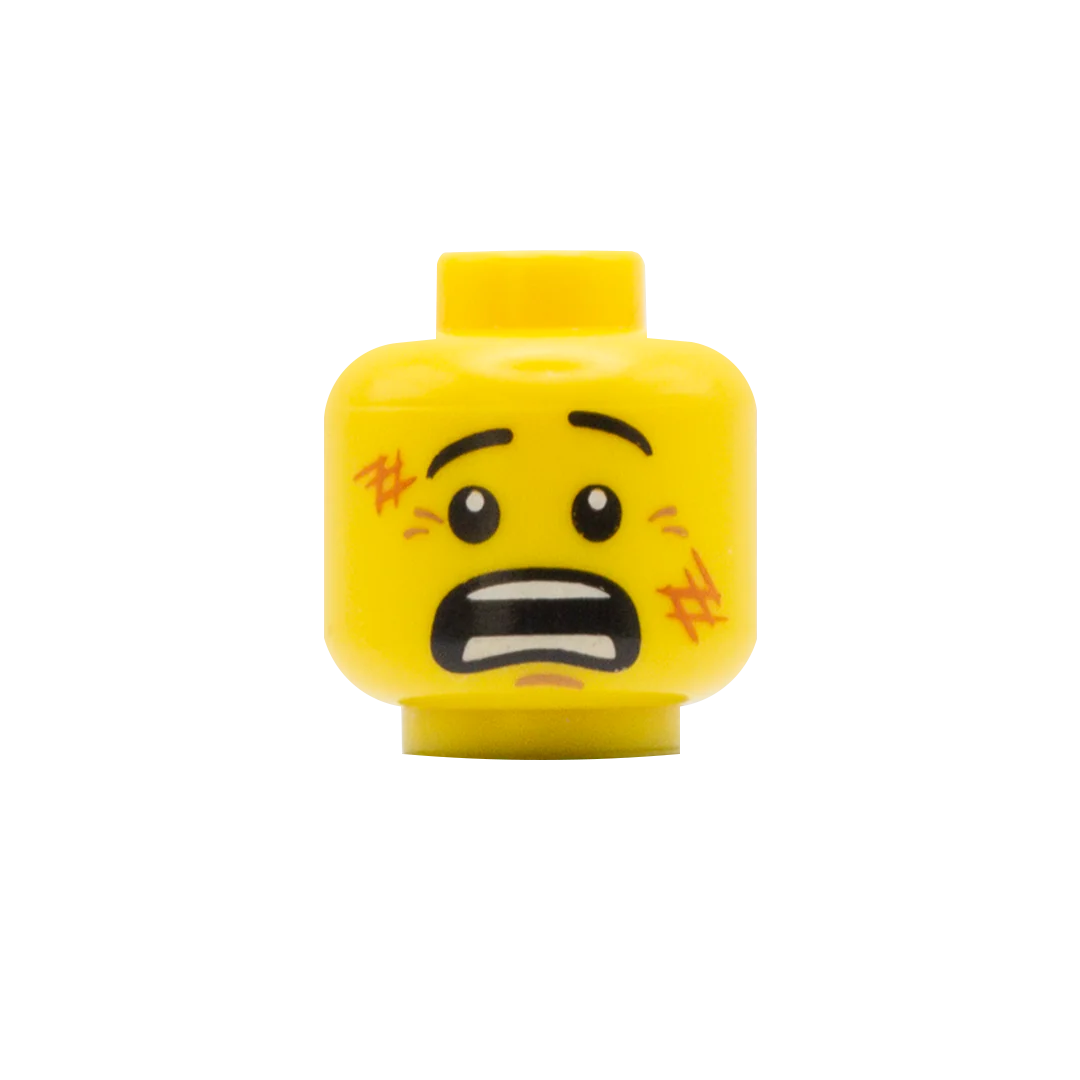 High Quality Lego Head Blank Meme Template