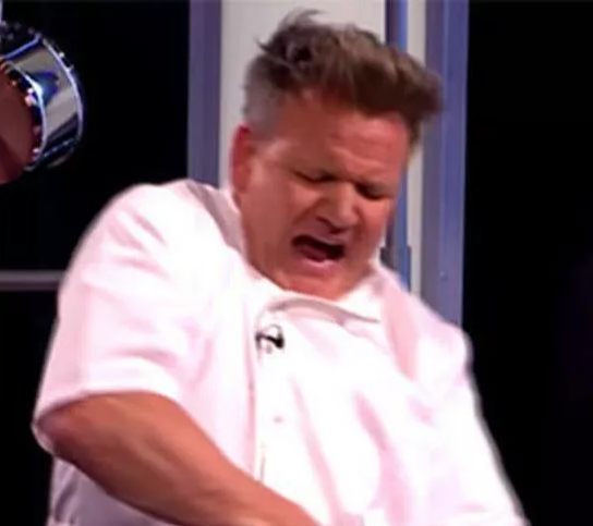 High Quality Gordon Ramsay Blank Meme Template