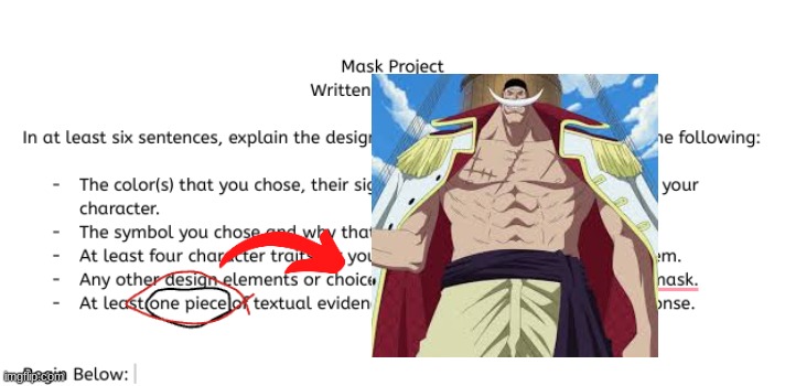 THE ONE PIECE! | image tagged in one piece | made w/ Imgflip meme maker
