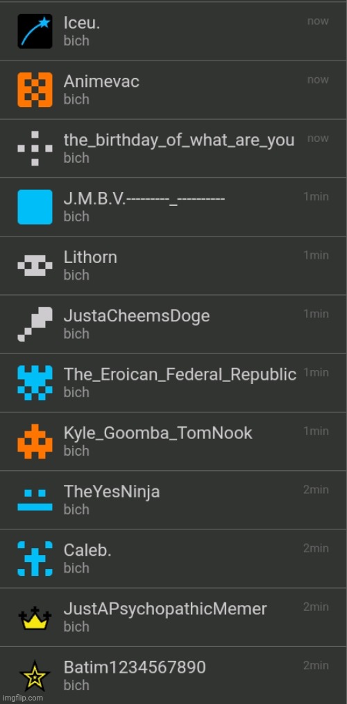 bich | image tagged in bich | made w/ Imgflip meme maker