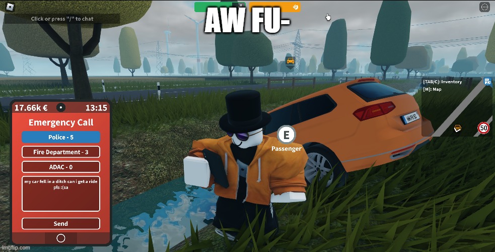 AW FU- | made w/ Imgflip meme maker