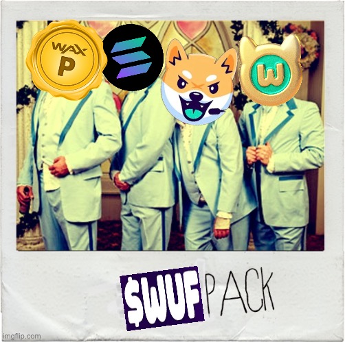 Wuffi token | image tagged in crypto,wuffi coin,wax | made w/ Imgflip meme maker