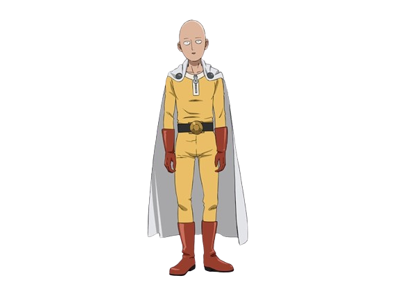 High Quality one punch man png Blank Meme Template