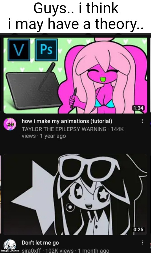 Guys.. i think i may have a theory.. | made w/ Imgflip meme maker