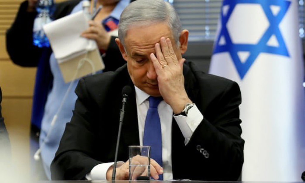 Benjamin "Bibi" Netanyahu facepalm Blank Meme Template